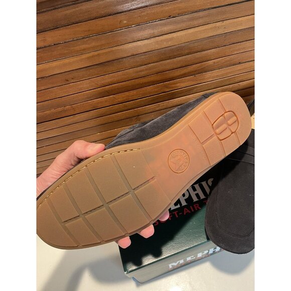 New w/ Box MEPHISTO Alexis Mocassin Loafer Blue Suede 9855  EU 11.5  US 12 - Picture 8 of 13